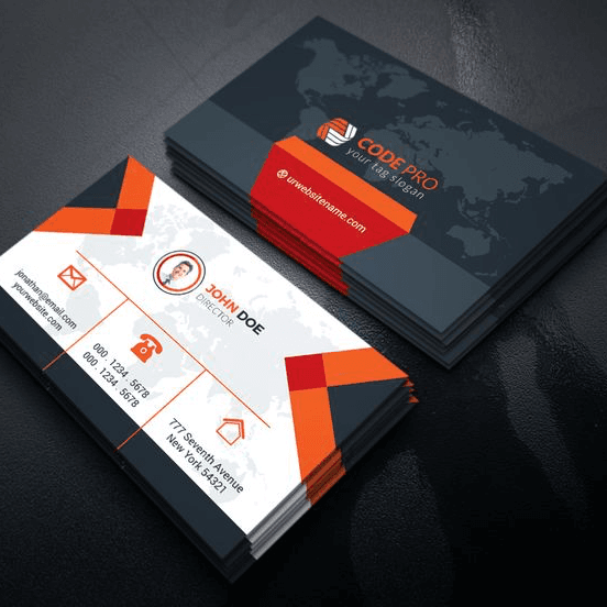 Example Business Cards